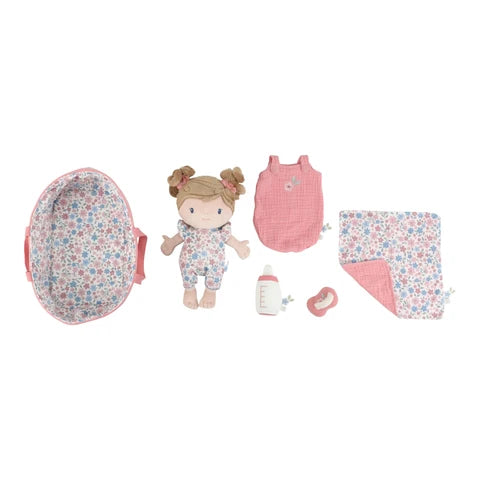 Bambola peluche con culletta - Little Dutch
