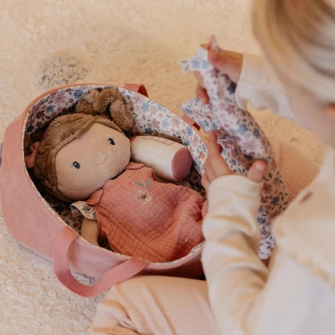 Bambola peluche con culletta - Little Dutch