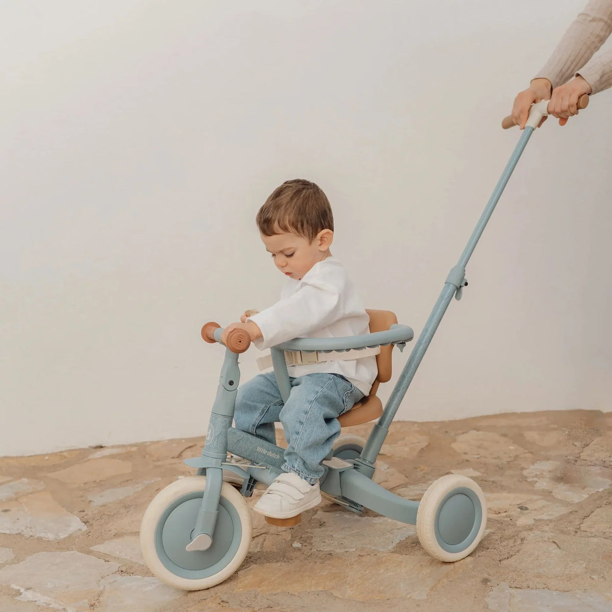 Triciclo 4in1 Celeste - Little Dutch