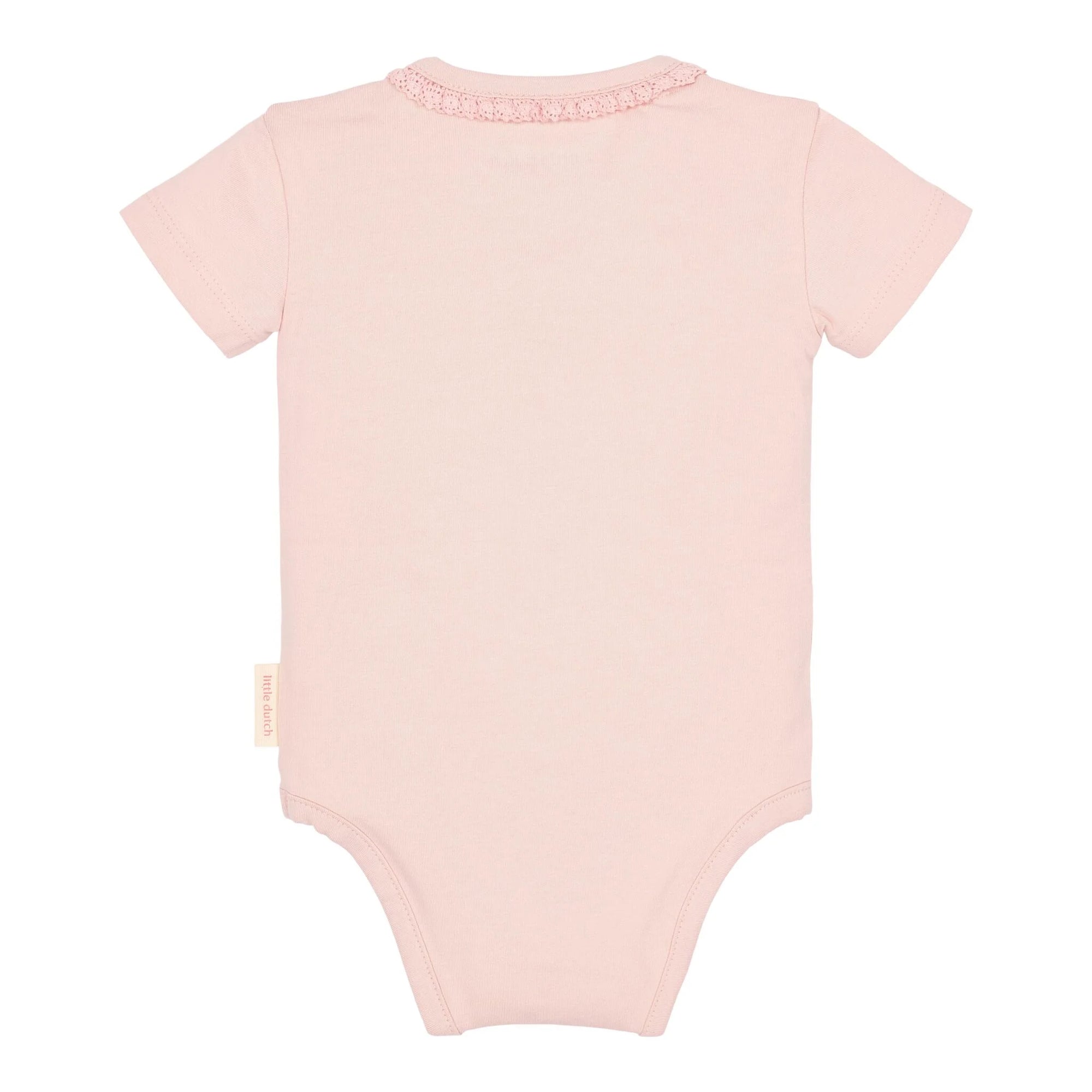 Body manica corta Pink Blossom - Little Dutch
