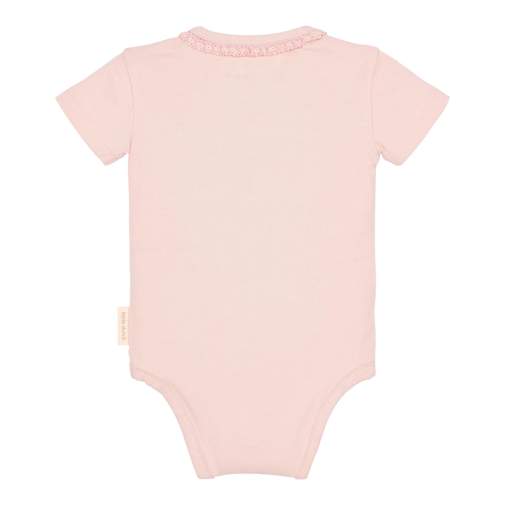 Body manica corta Pink Blossom - Little Dutch