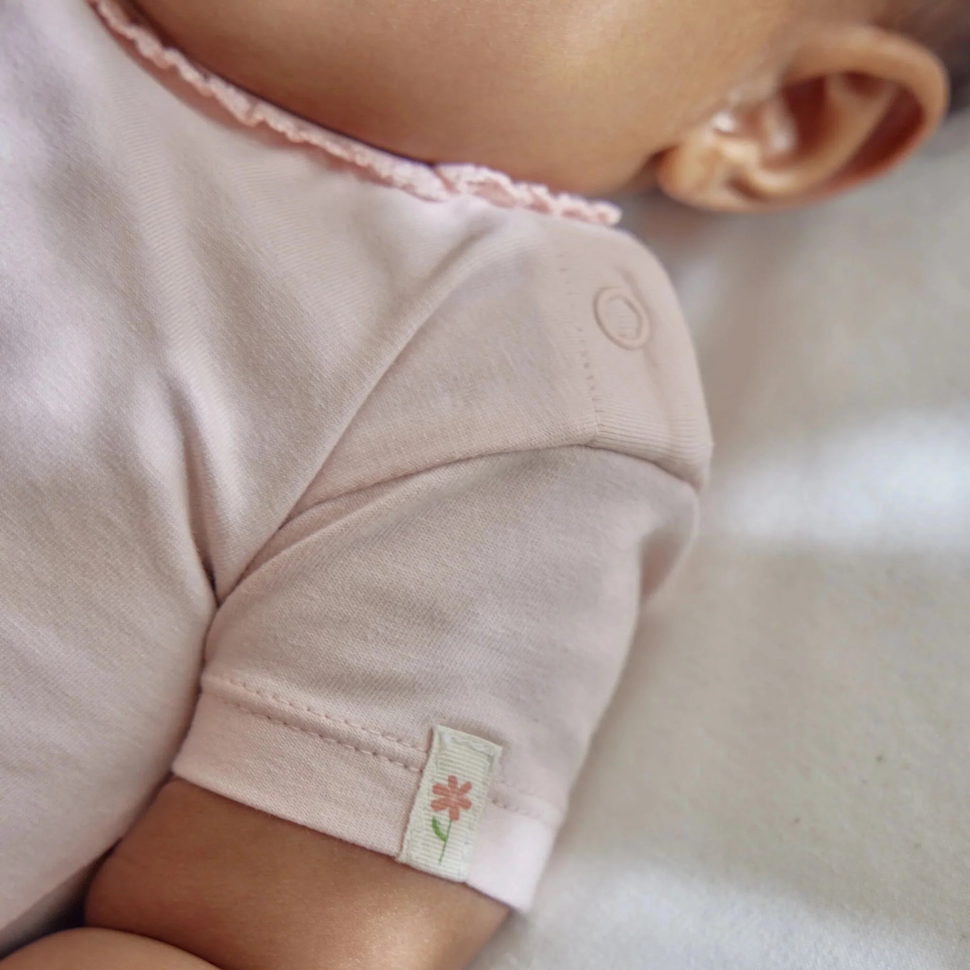 Body manica corta Pink Blossom - Little Dutch