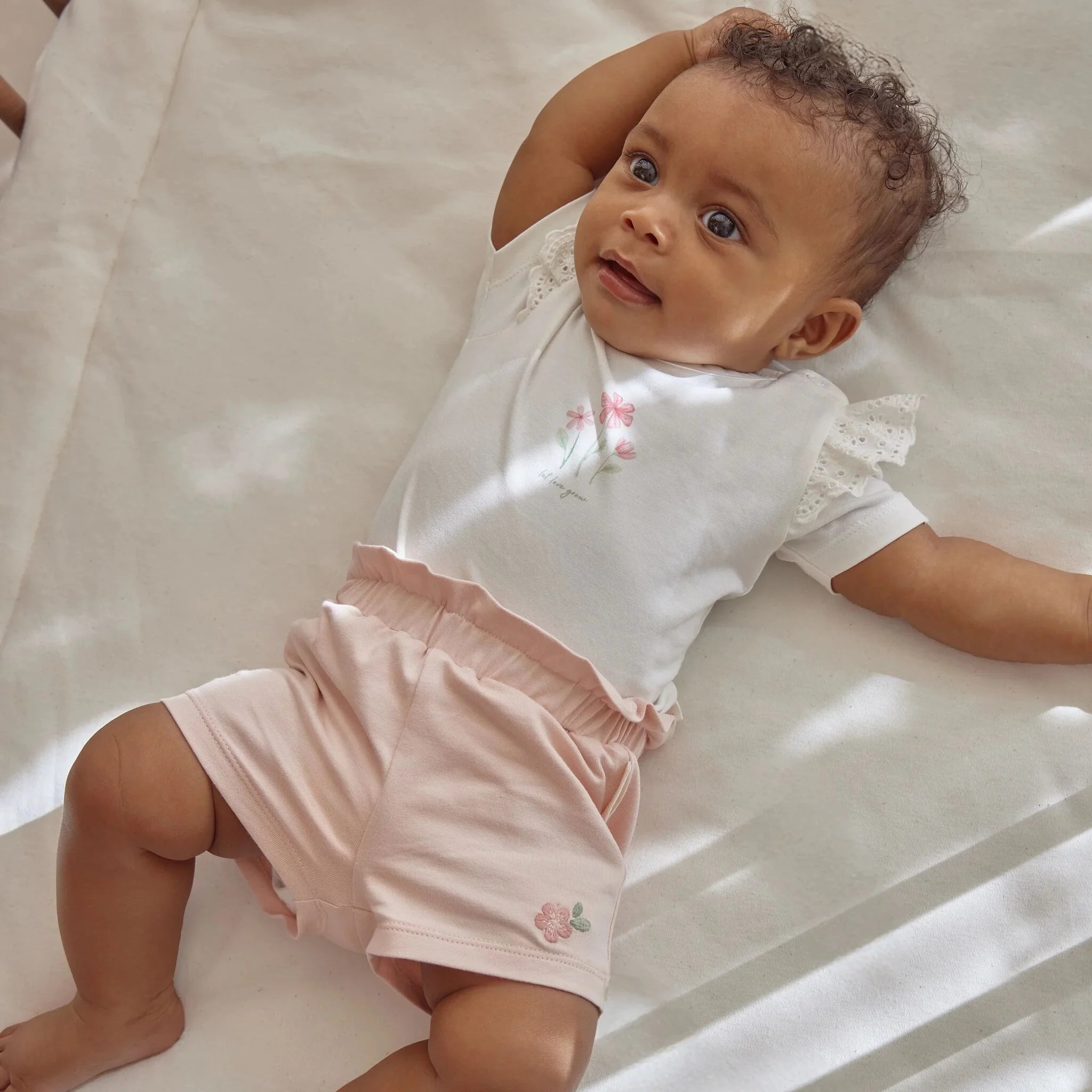 Pantaloncino Pink Blossom - Little Dutch