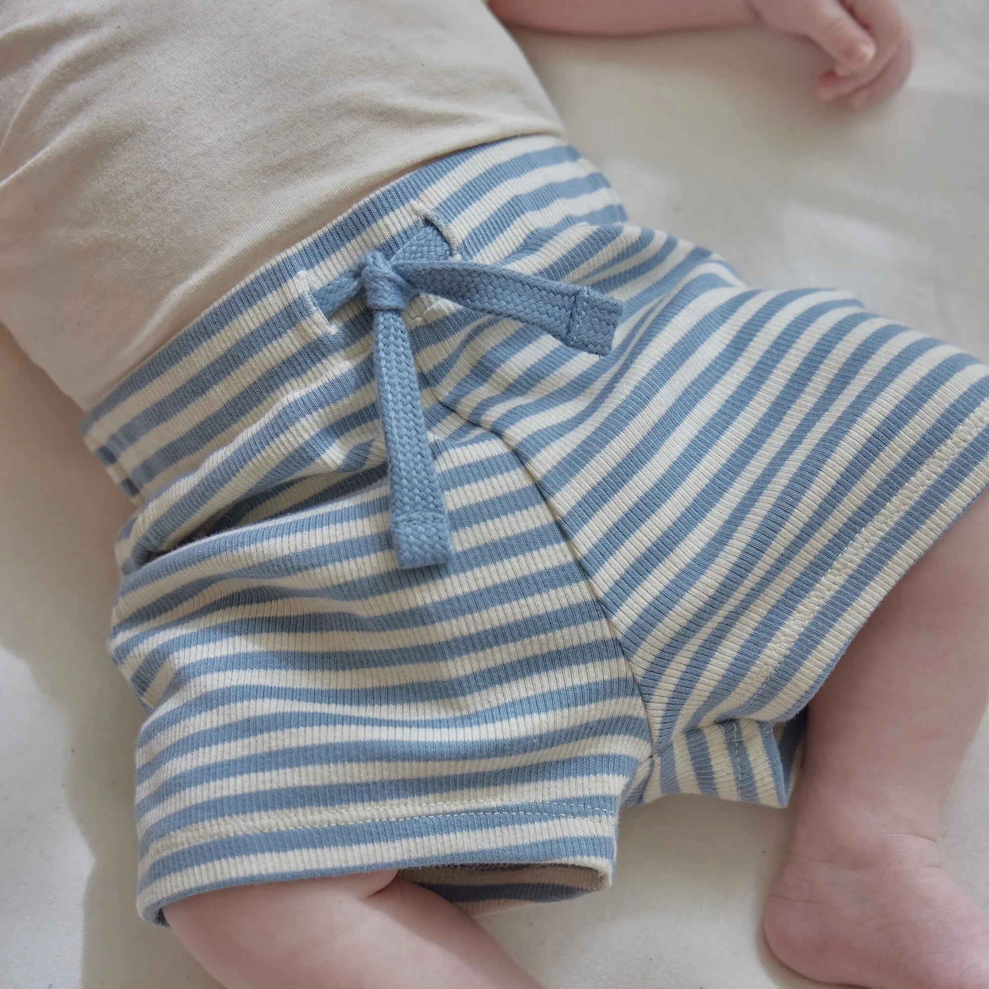 Pantaloncino Stone Blue Stripe - Little Dutch