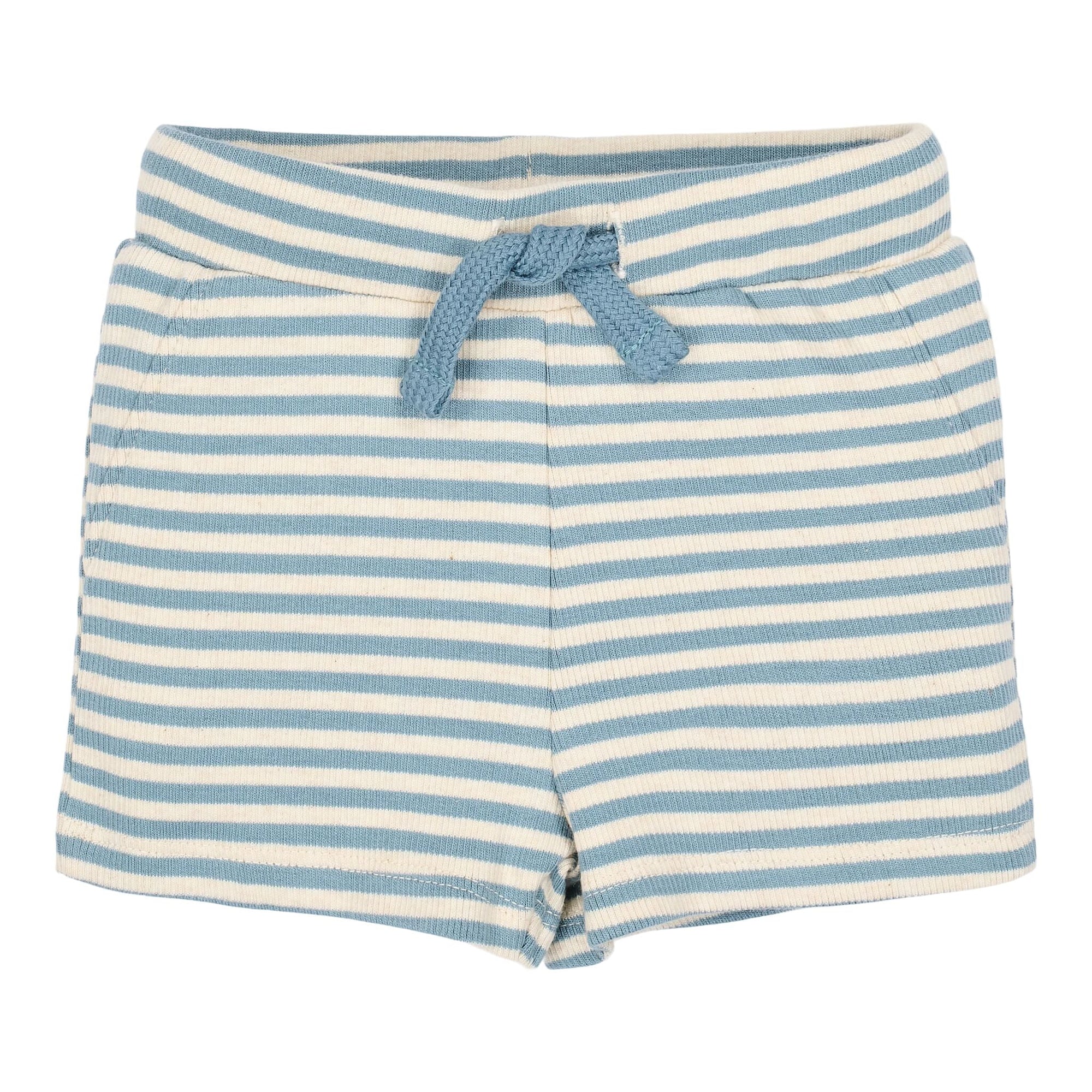 Pantaloncino Stone Blue Stripe - Little Dutch