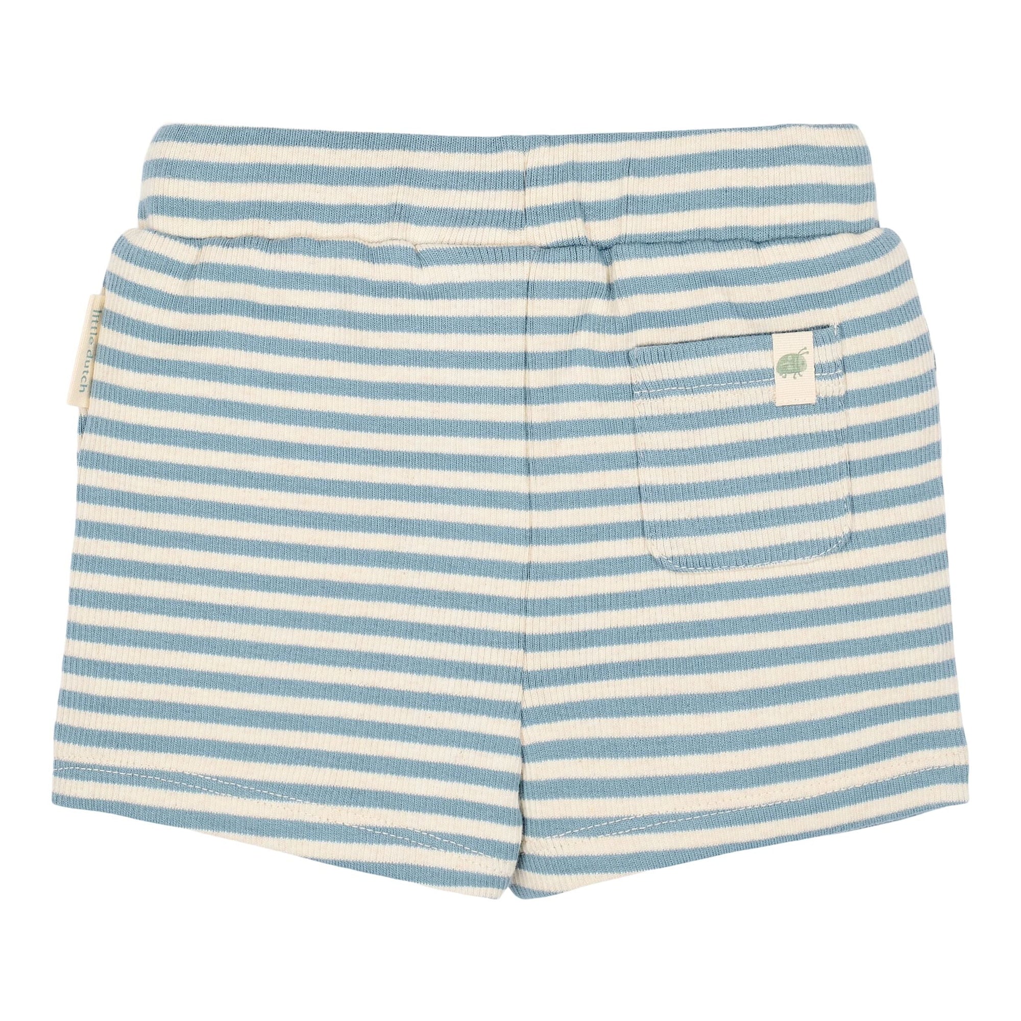 Pantaloncino Stone Blue Stripe - Little Dutch