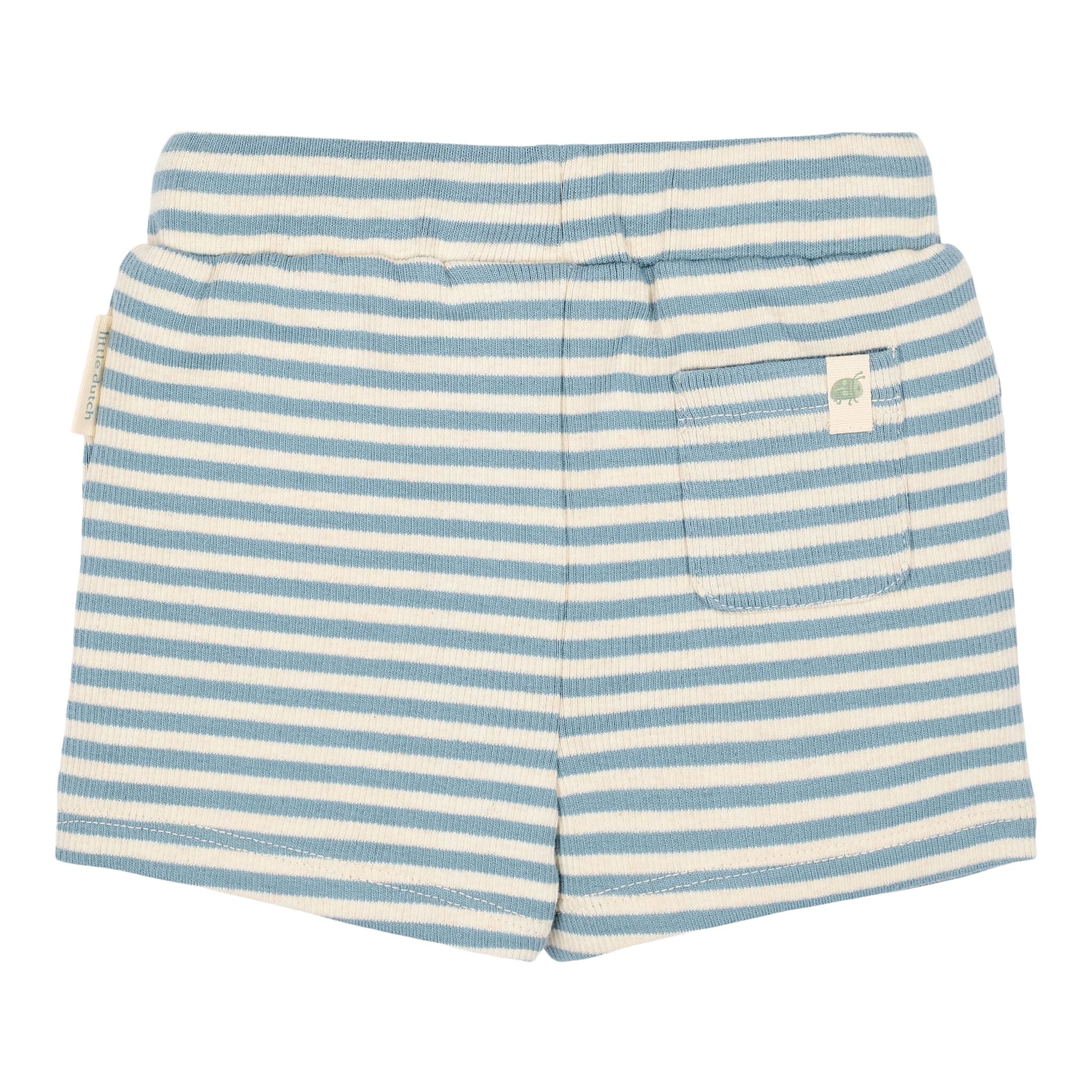 Pantaloncino Stone Blue Stripe - Little Dutch