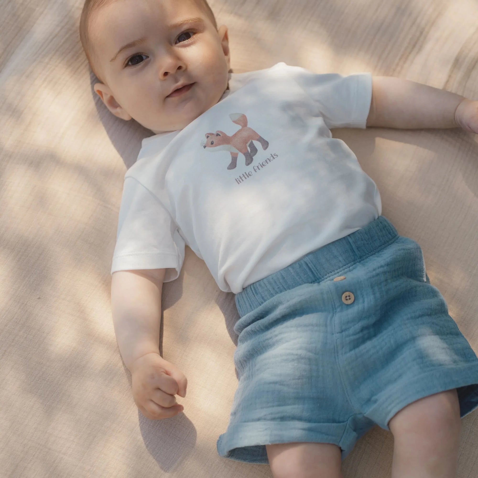 Pantaloncino Stone Blue - Little Dutch
