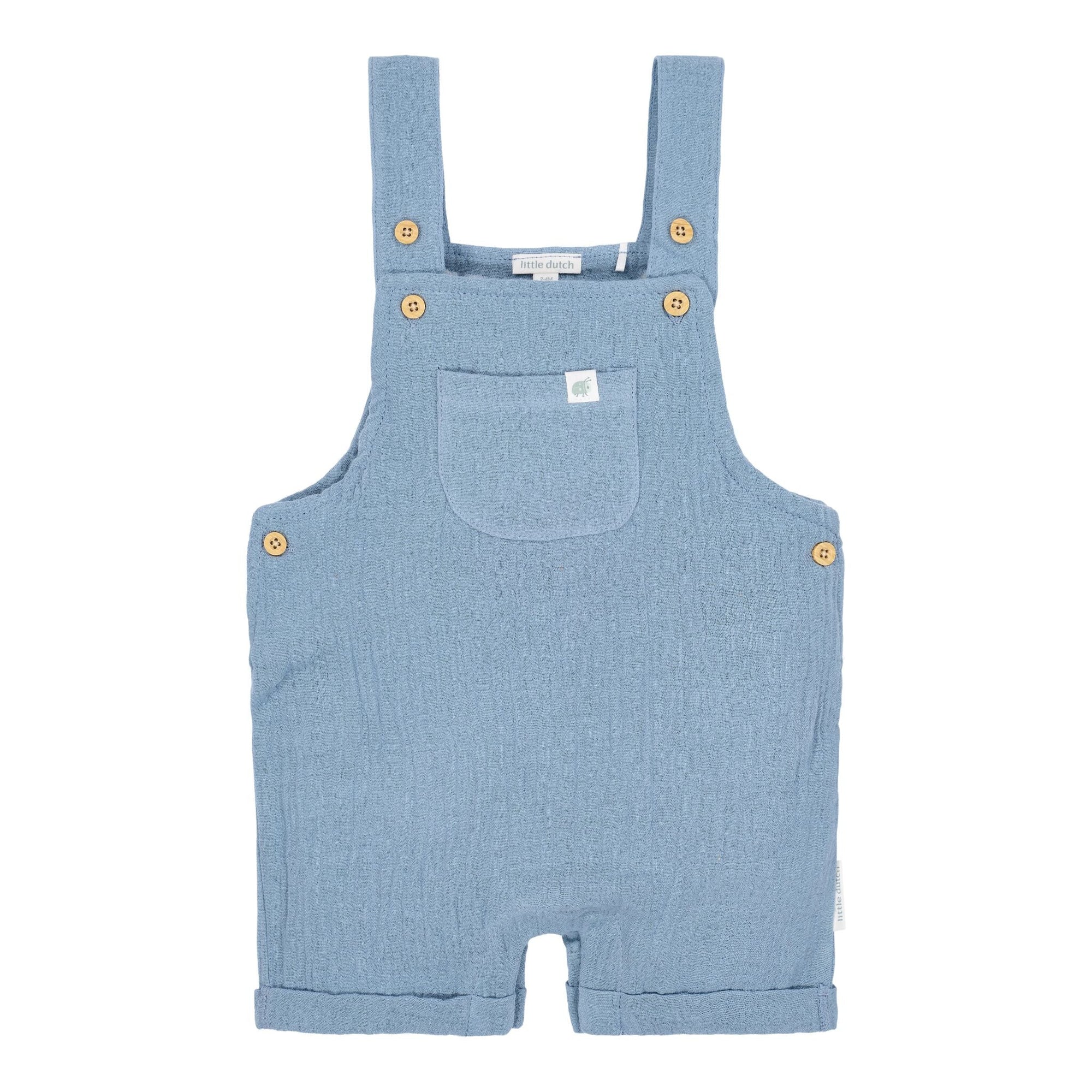 Salopette Stone Blue - Little Dutch