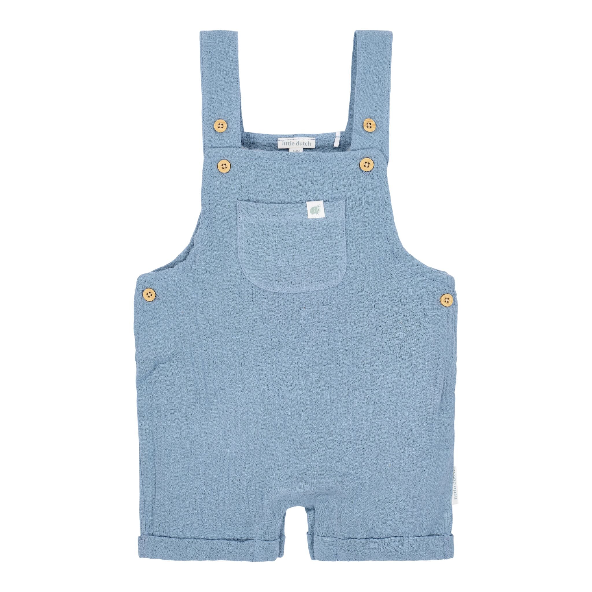 Salopette Stone Blue - Little Dutch