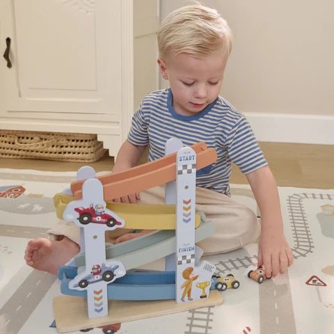 Pista per macchinine in legno - Little Dutch