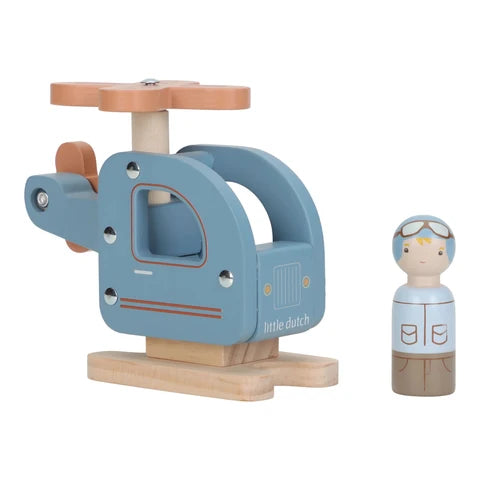 Elicottero giocattolo in legno - Little Dutch