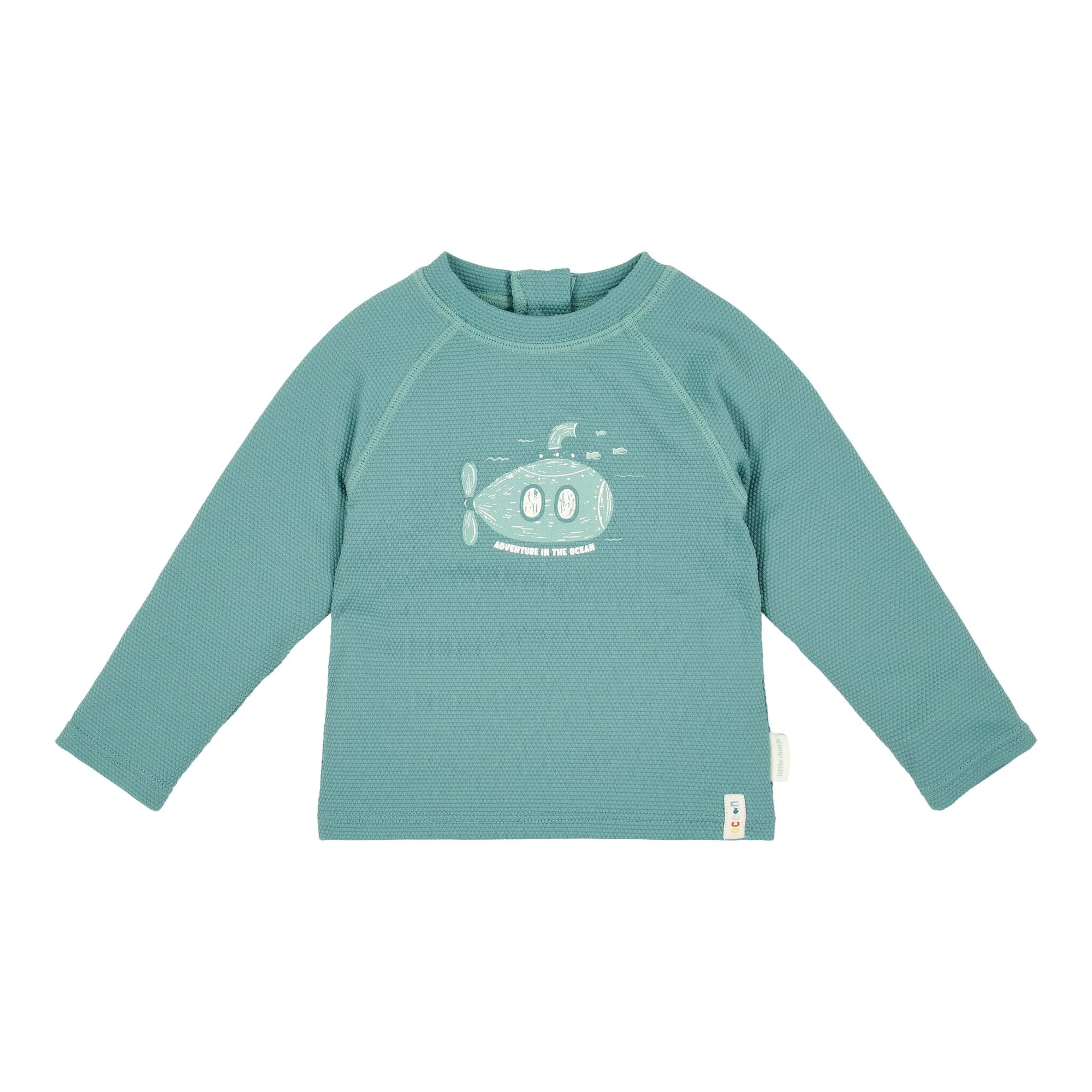 T-Shirt da bagno Ocean Green - Little Dutch