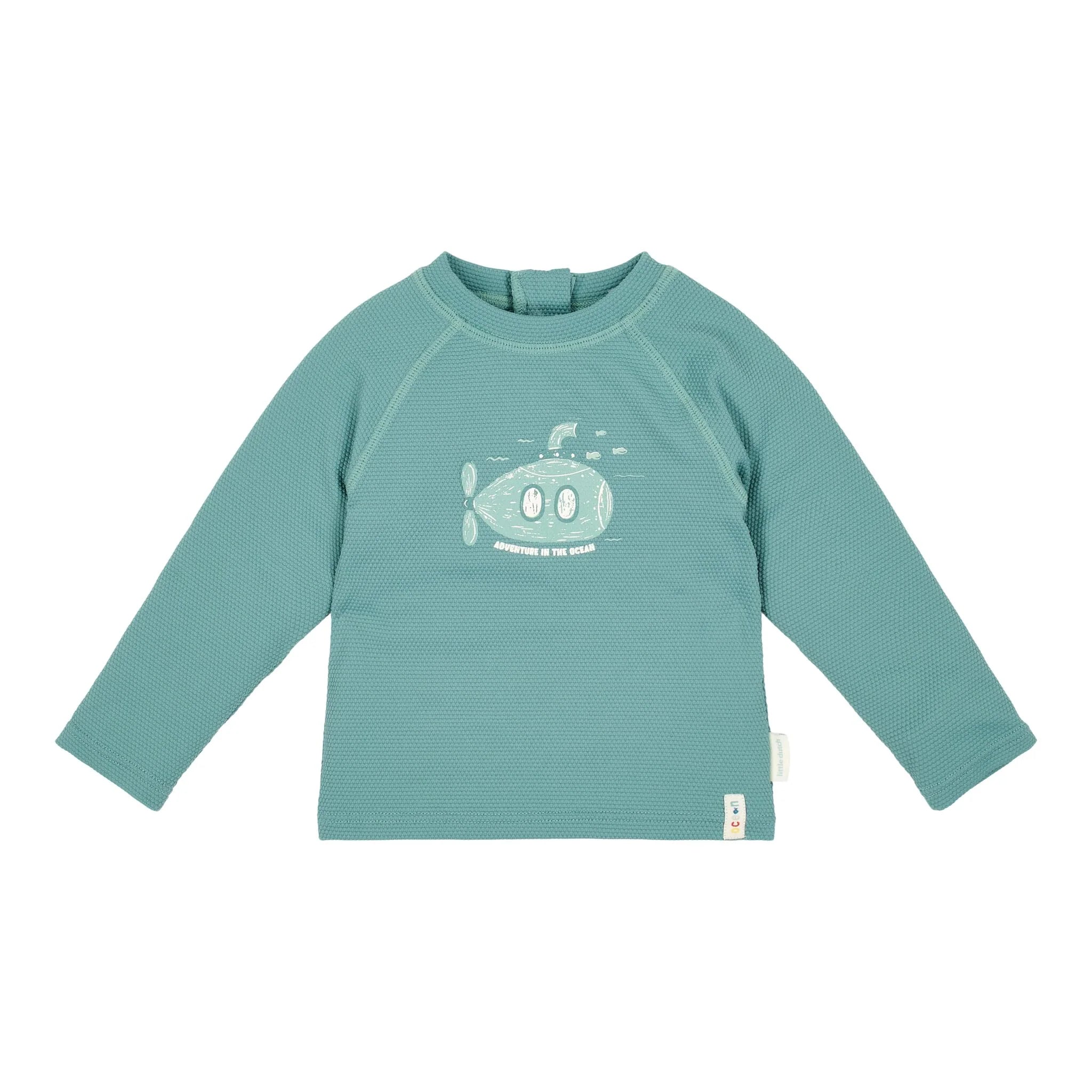 T-Shirt da bagno Ocean Green - Little Dutch