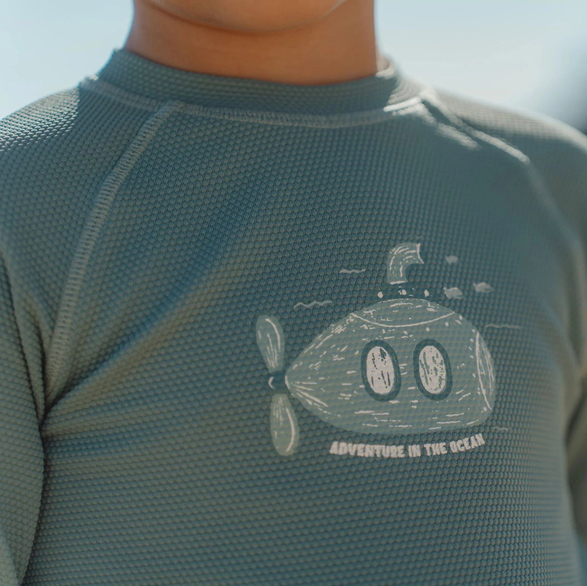 T-Shirt da bagno Ocean Green - Little Dutch