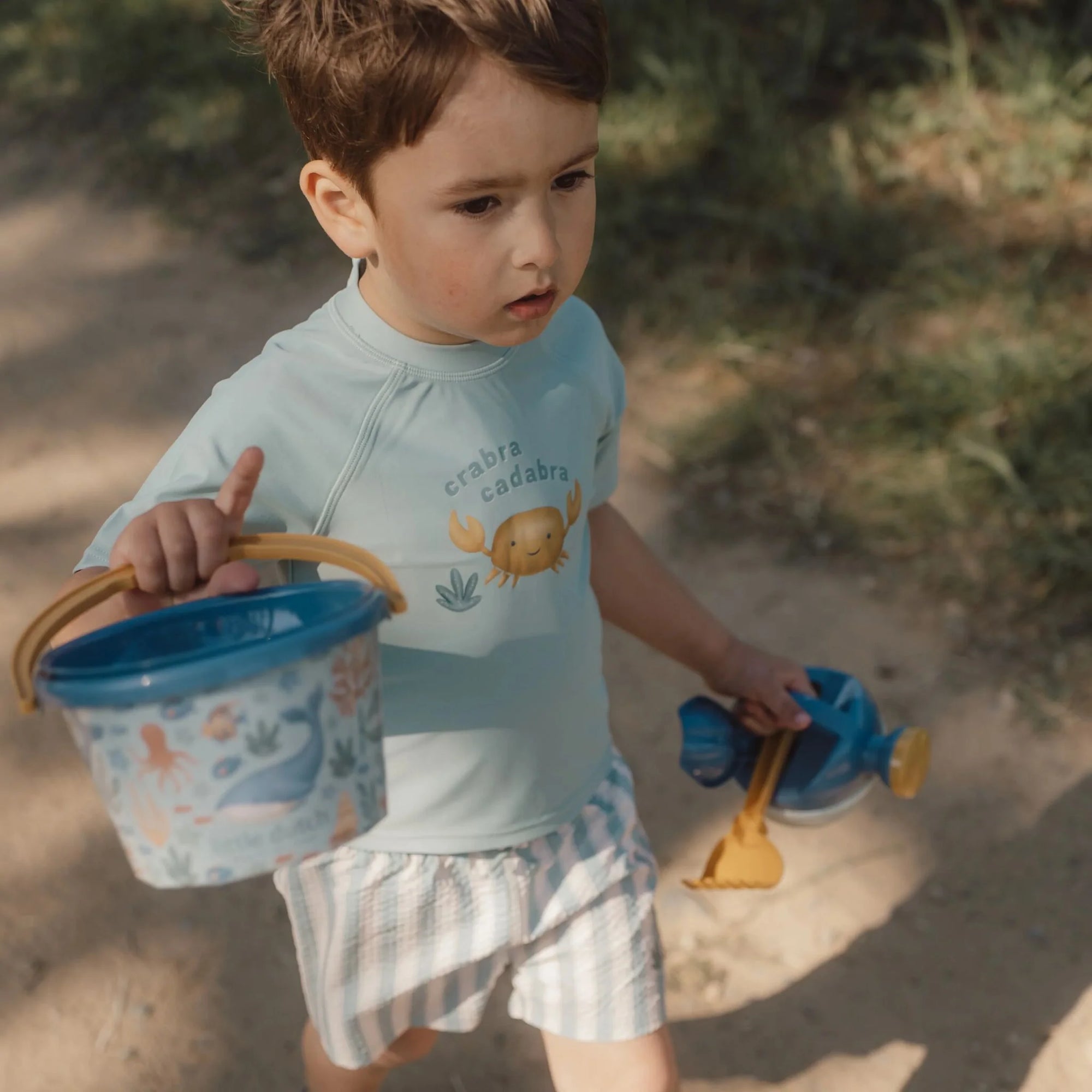 T-Shirt da bagno Ocean Blue - Little Dutch