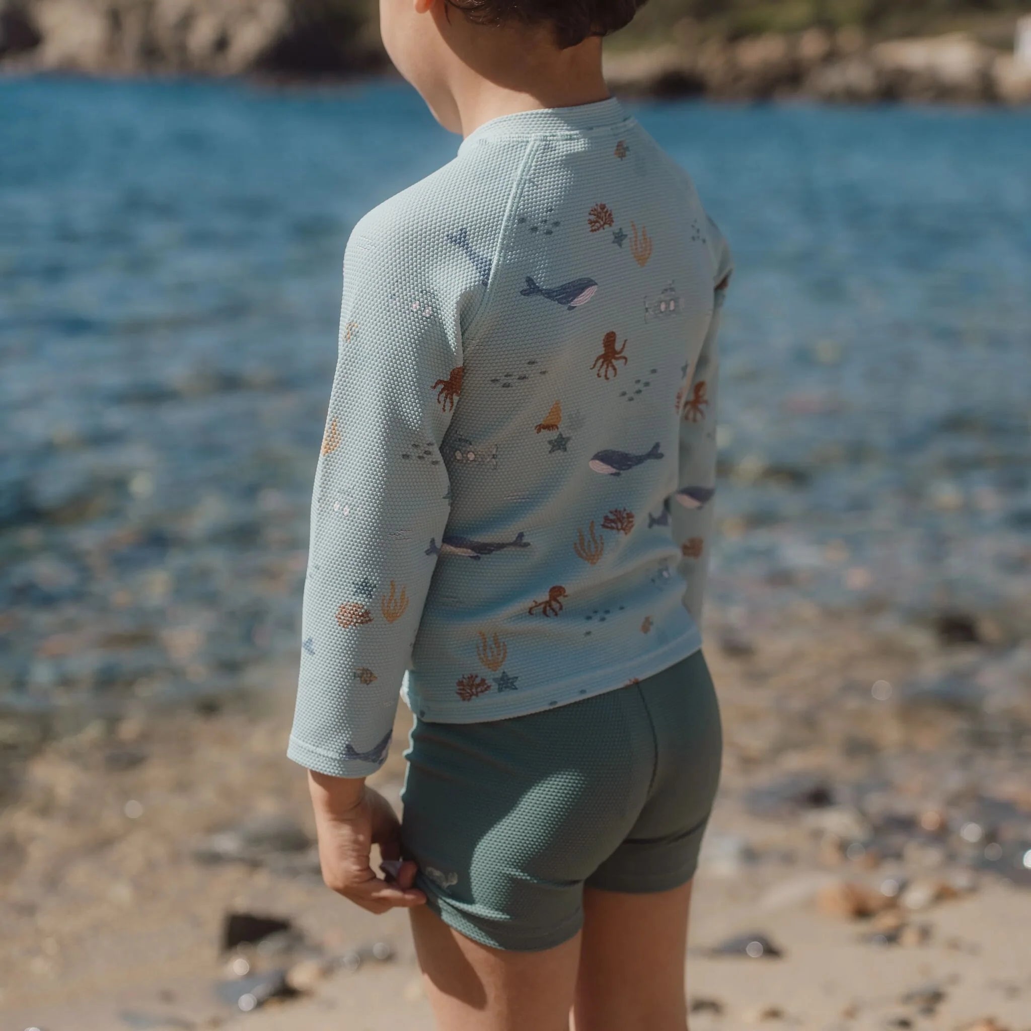 Costume pantaloncino Ocean Green - Little Dutch