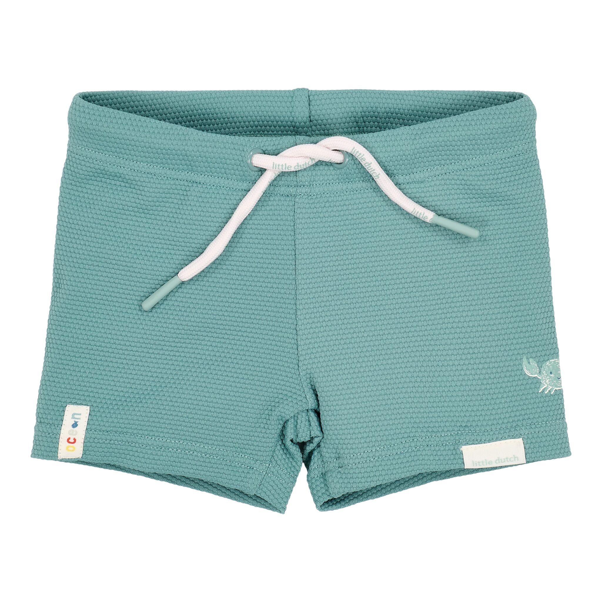 Costume pantaloncino Ocean Green - Little Dutch