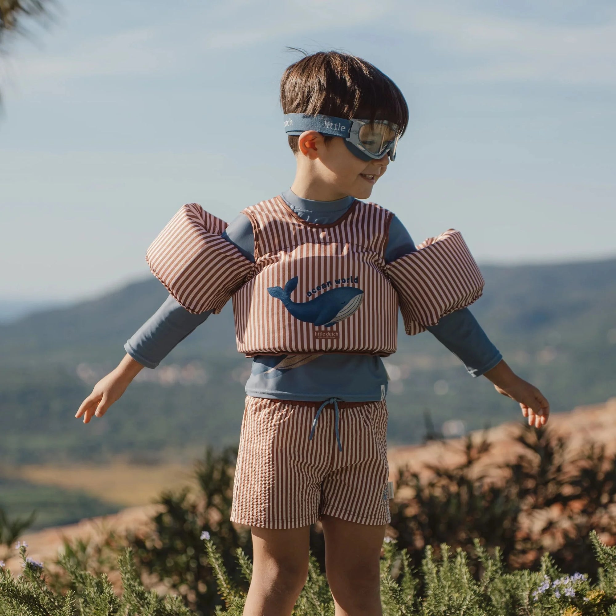 Costume pantaloncino Ocean Brown - Little Dutch