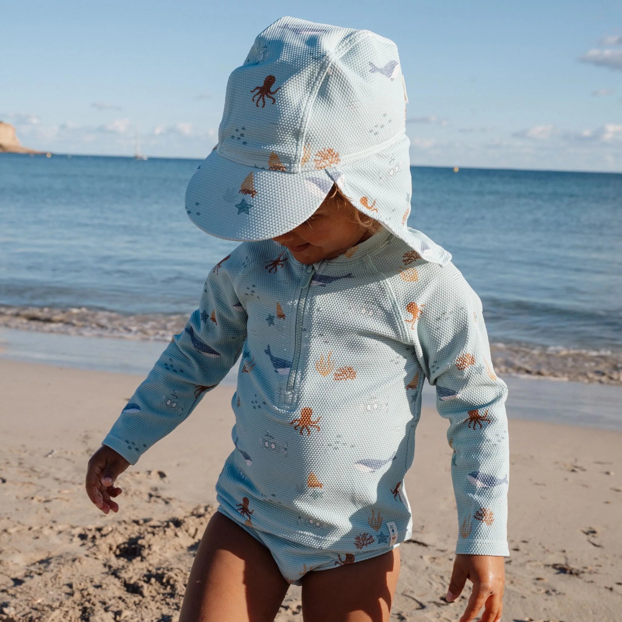 Cappellino da spiaggia Ocean Friends - Little Dutch