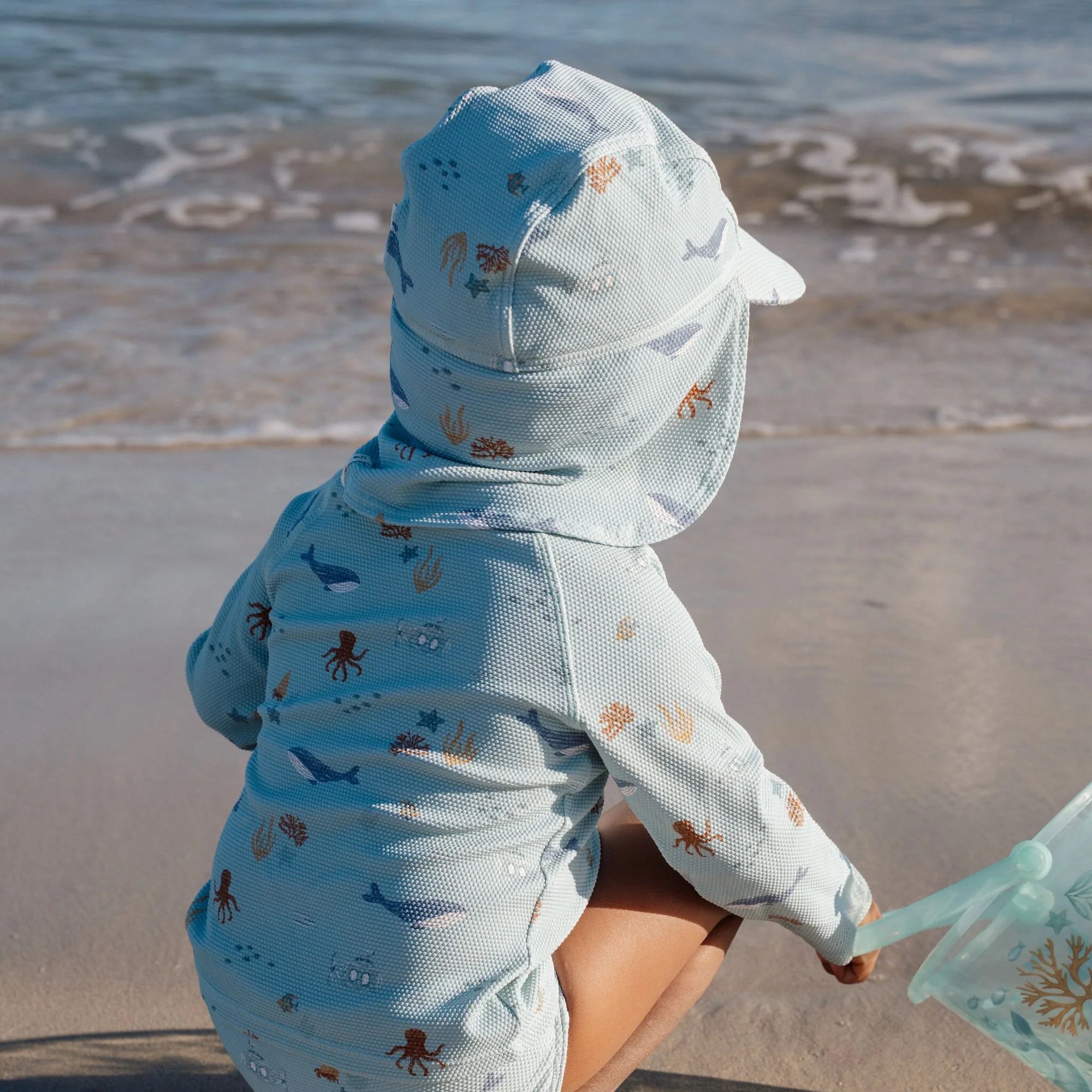 Cappellino da spiaggia Ocean Friends - Little Dutch