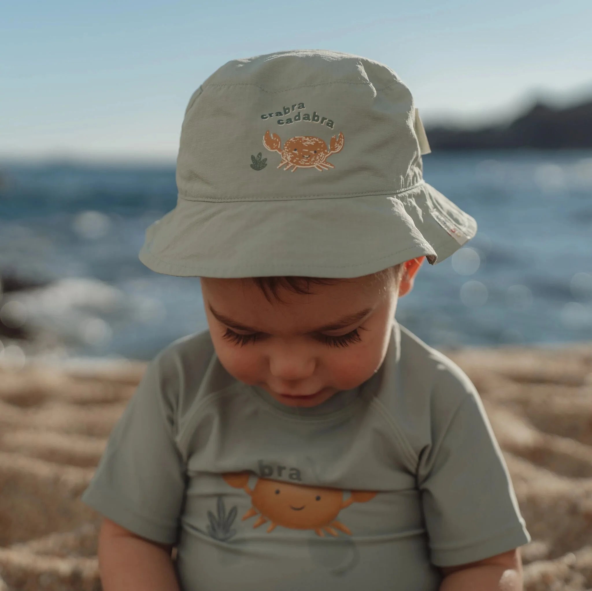 Cappello da spiaggia reversibile Ocean Breeze - Little Dutch