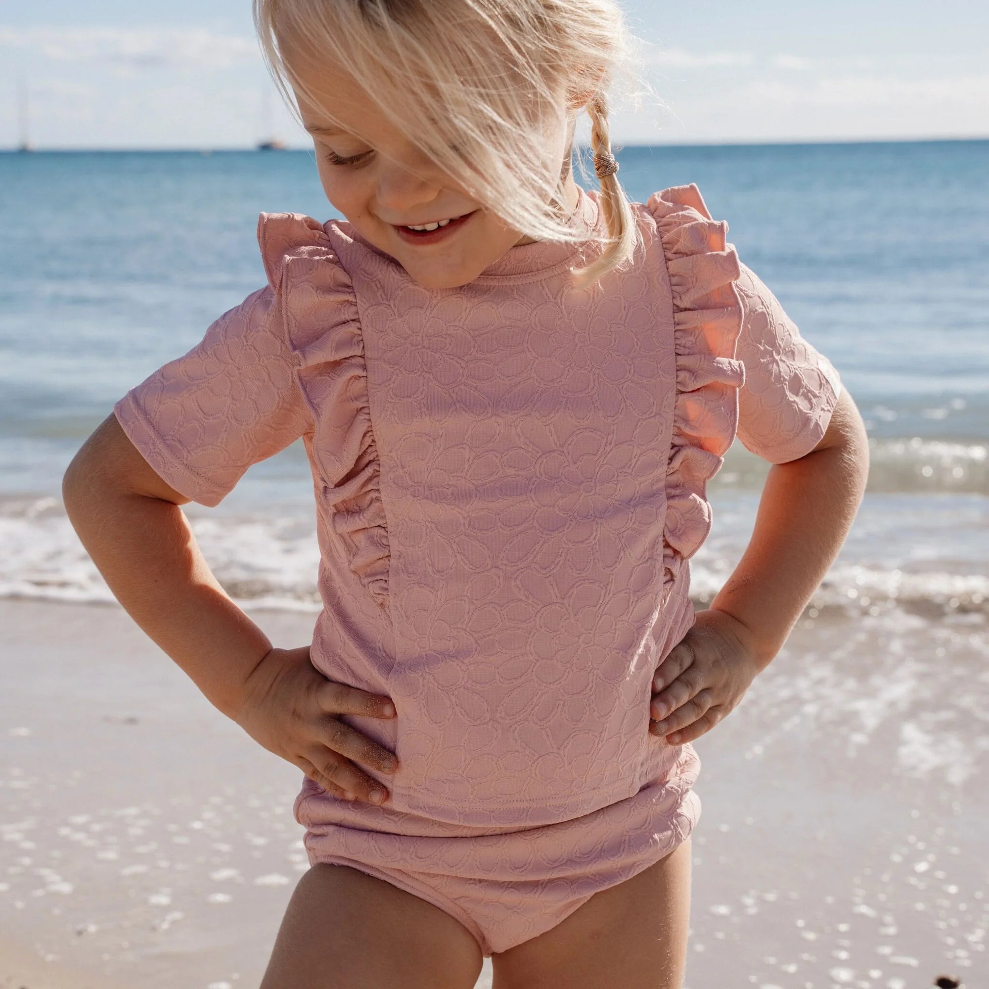 Costume Dreamy Pink Rose - Little Dutch