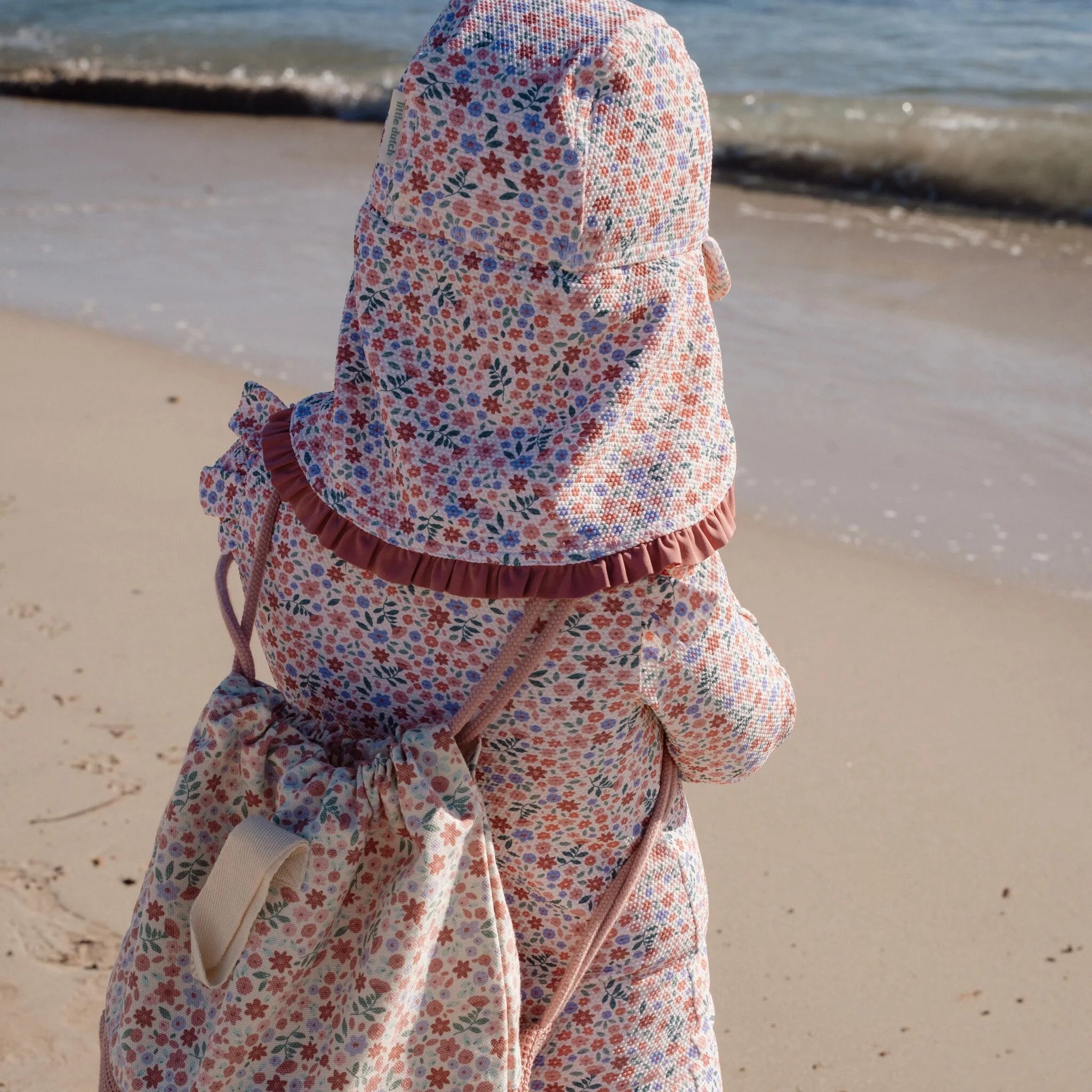 Cappellino da spiaggia Dreamy Flowerfield - Little Dutch