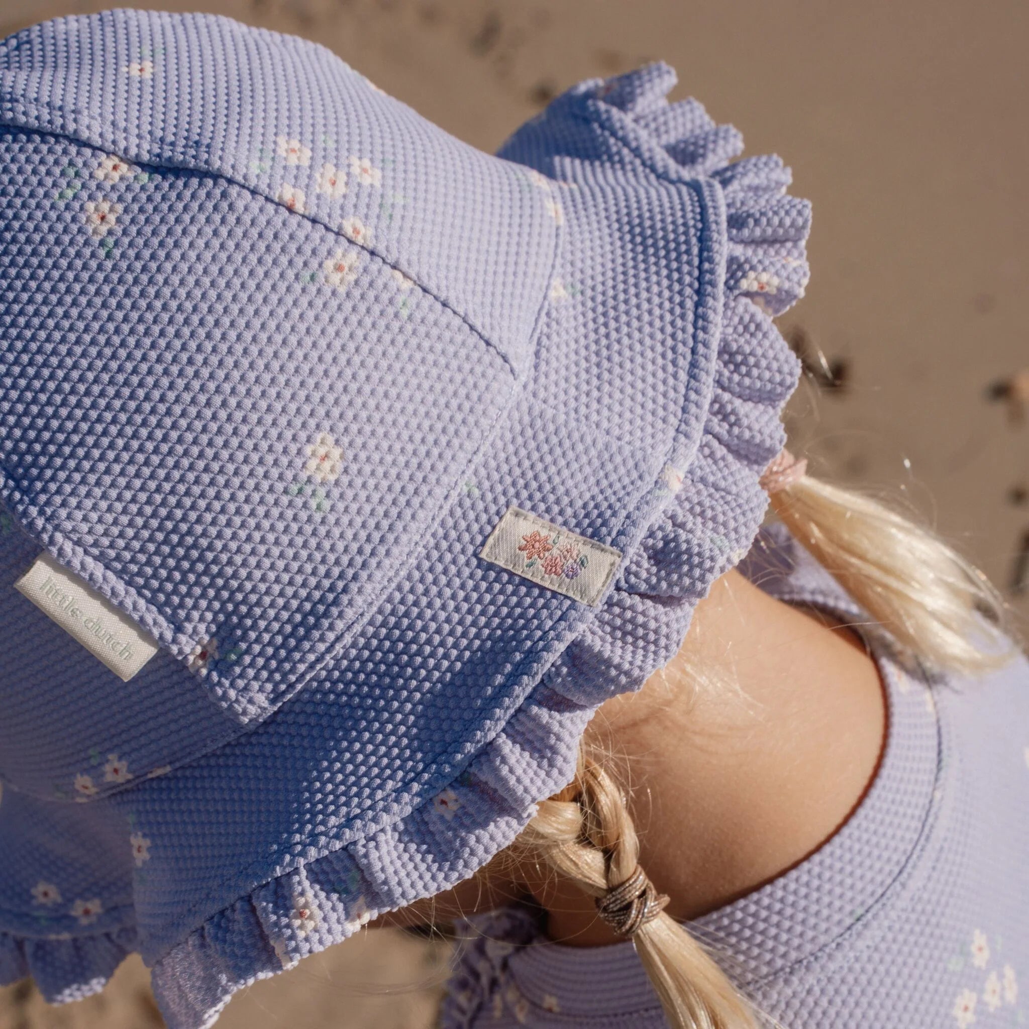 Cappello da spiaggia Dreamy Lavander - Little Dutch