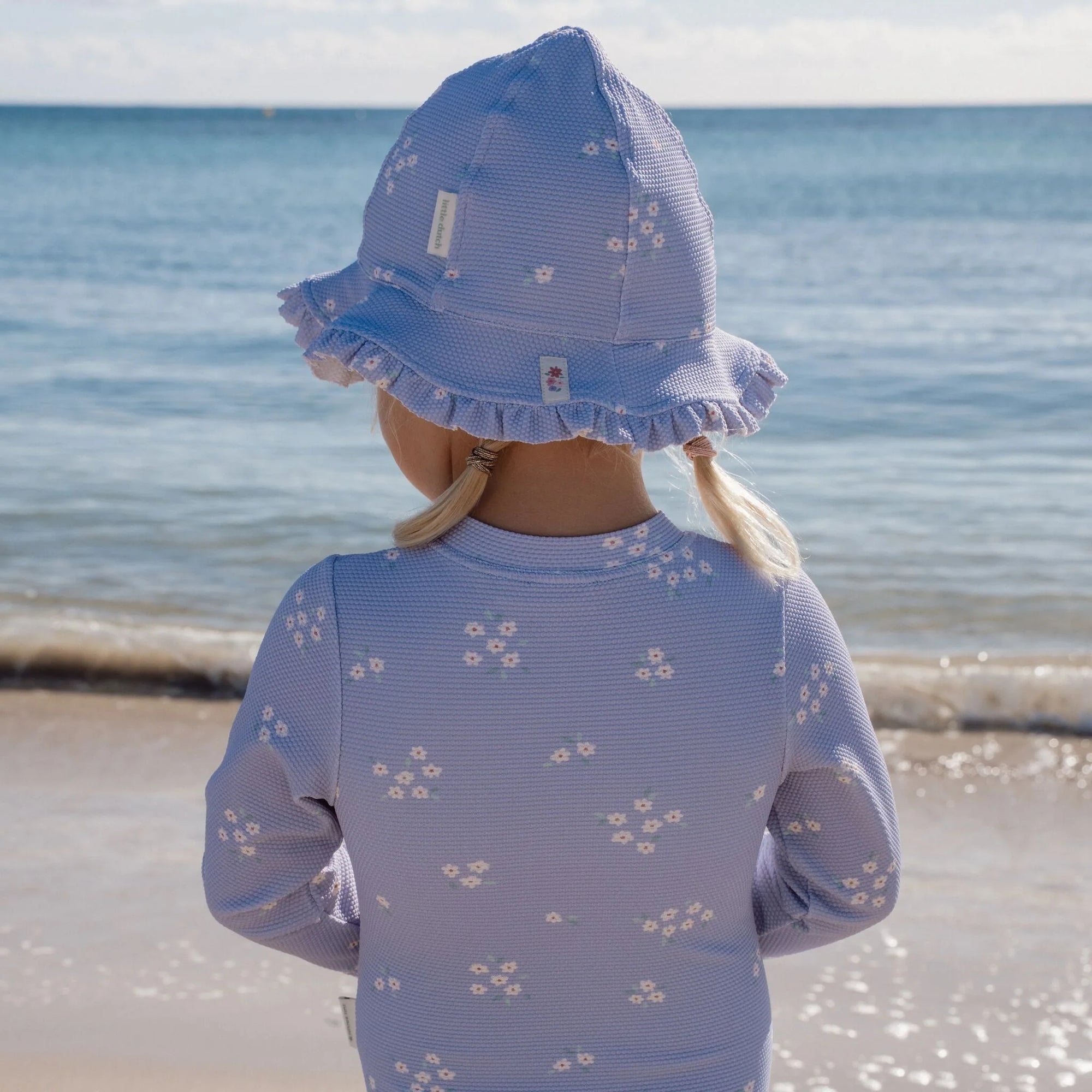 Cappello da spiaggia Dreamy Lavander - Little Dutch