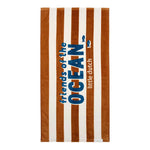 Telo mare Ocean World Brown Stripe - Little Dutch