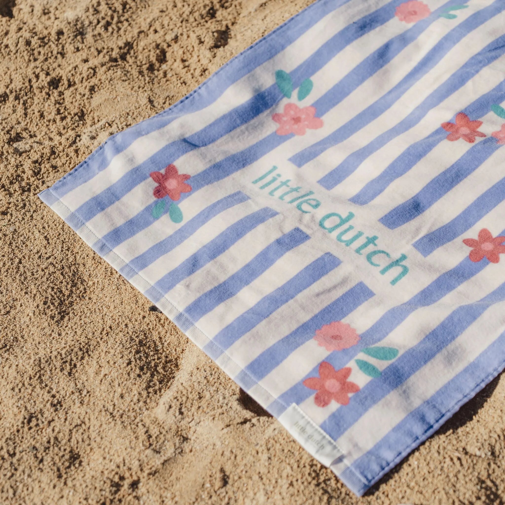 Telo mare Dreamy Purple Stripes - Little Dutch