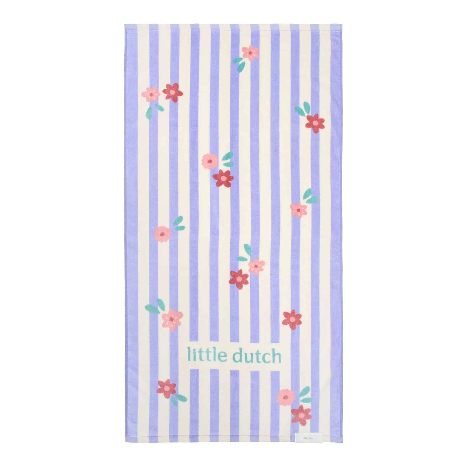 Telo mare Dreamy Purple Stripes - Little Dutch