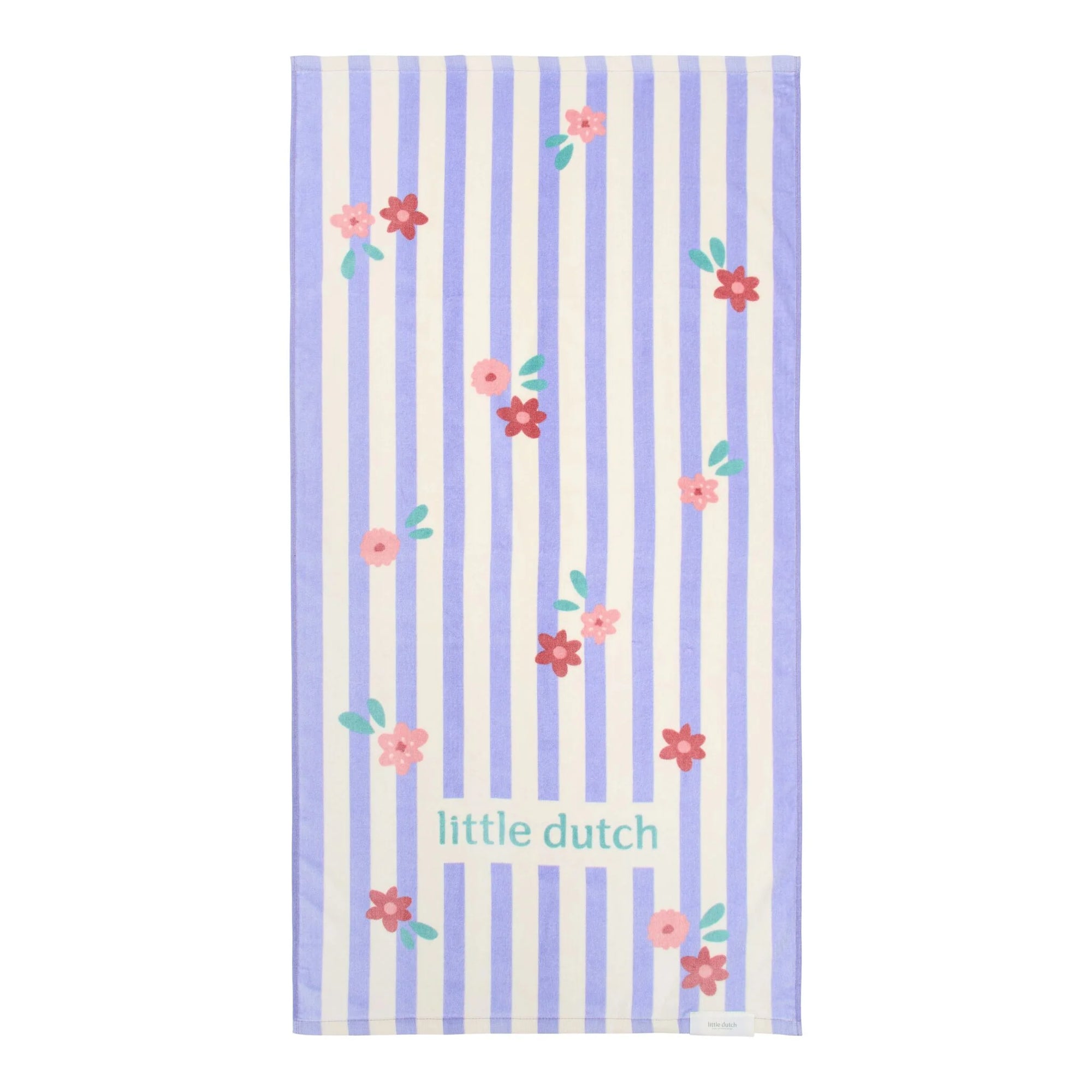 Telo mare Dreamy Purple Stripes - Little Dutch