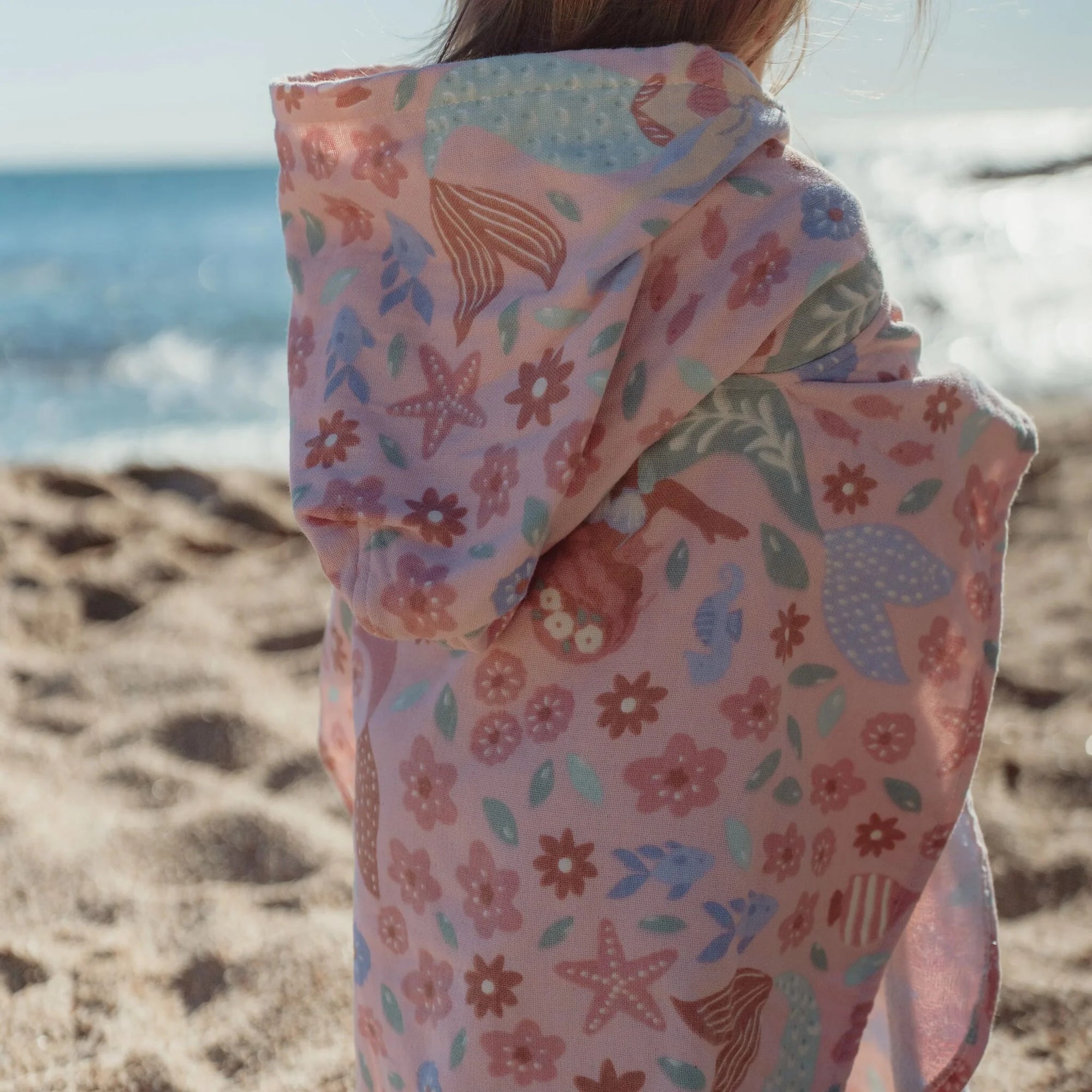 Poncho Dreamy Mermaid Multicolor - Little Dutch