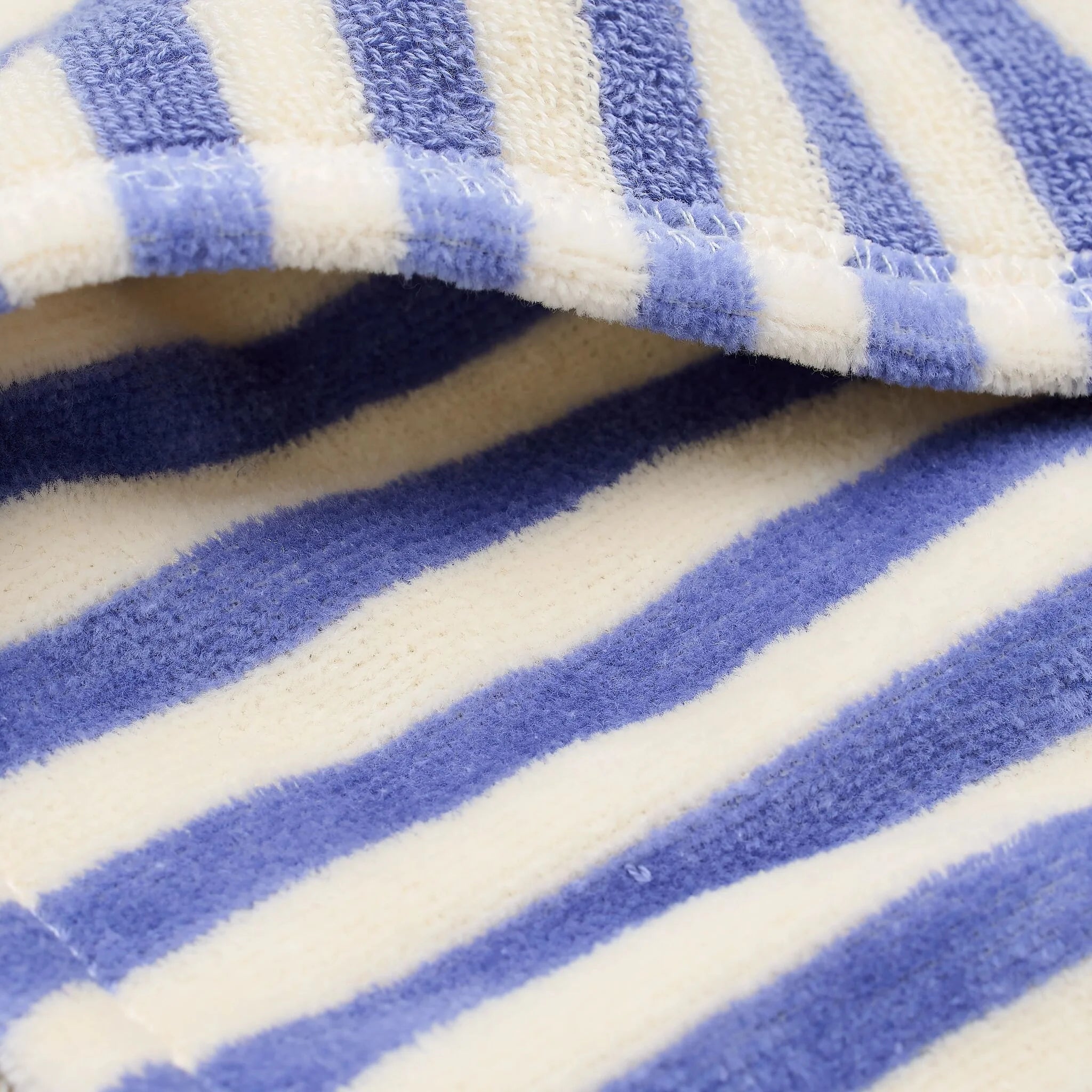Poncho Dreamy Purple Stripe - Little Dutch