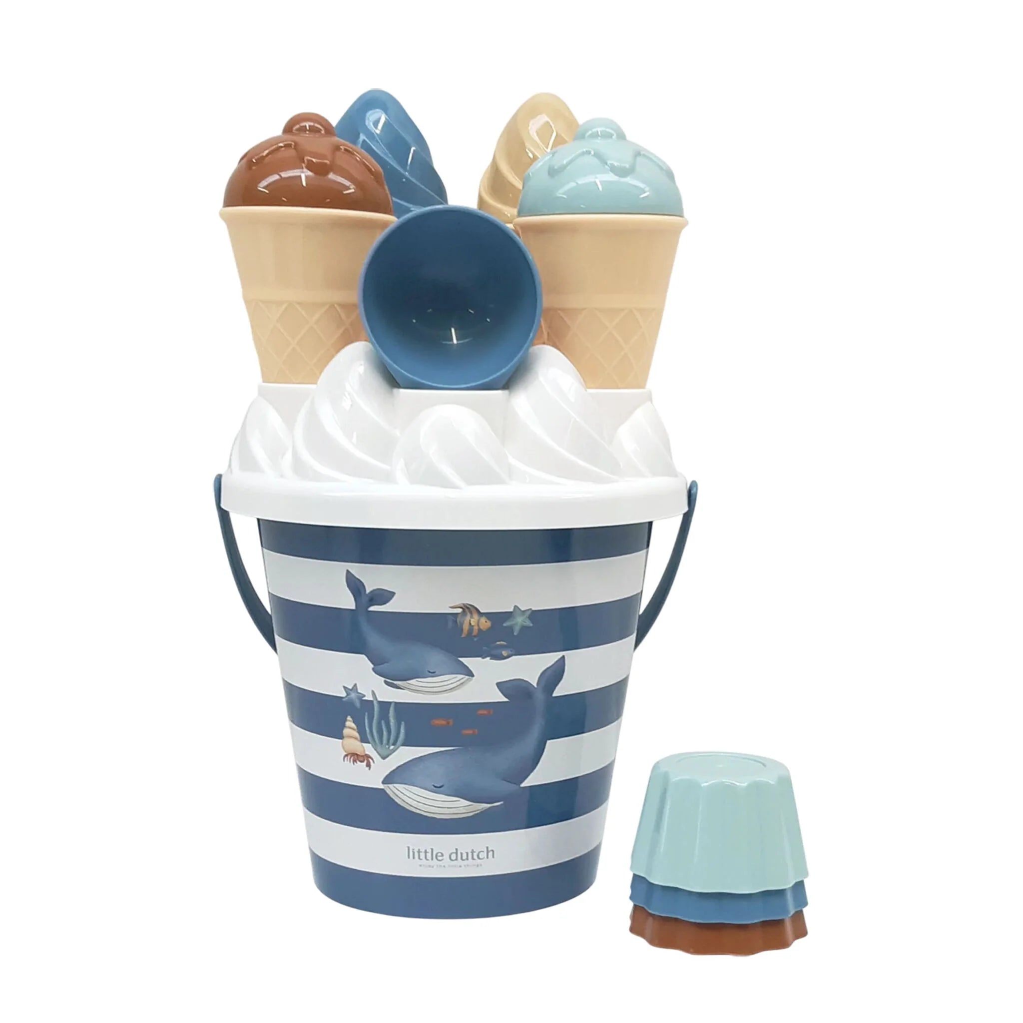 Set gelato da spiaggia Ocean Blue - Little Dutch