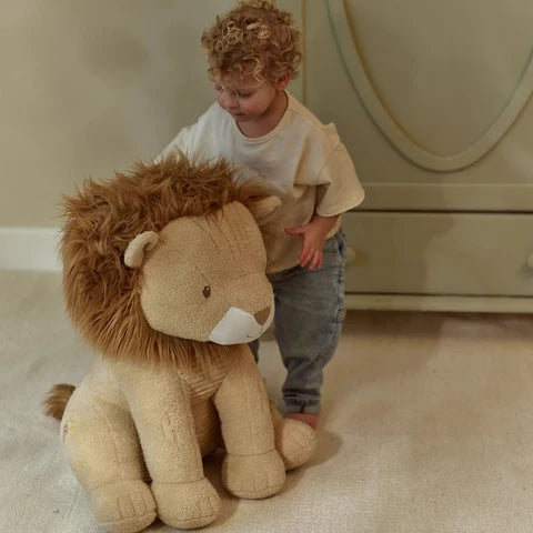 Peluche Leone Safari 60cm - Little Dutch