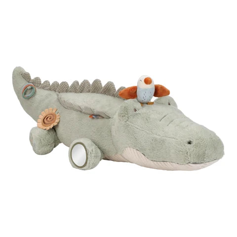 Peluche Attività Coccodrillo XL - Little Dutch