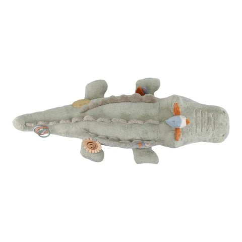 Peluche Attività Coccodrillo XL - Little Dutch