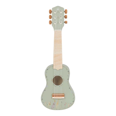 Chitarra in legno - Verde - Safari Friends - Little Dutch