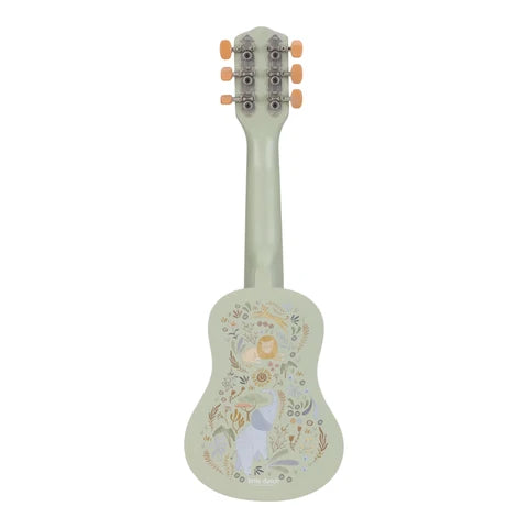Chitarra in legno - Verde - Safari Friends - Little Dutch