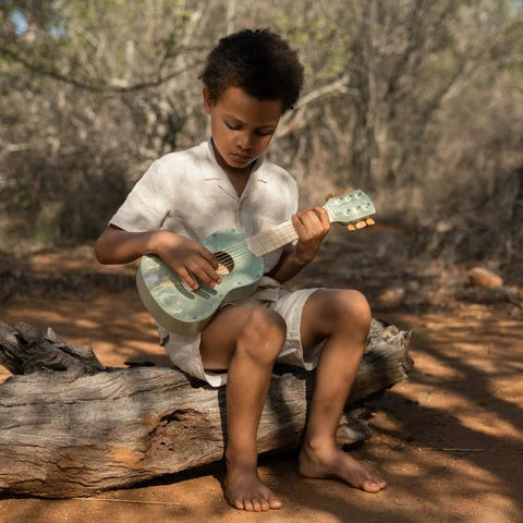 Chitarra in legno - Verde - Safari Friends - Little Dutch