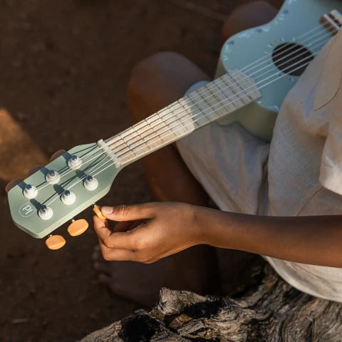 Chitarra in legno - Verde - Safari Friends - Little Dutch
