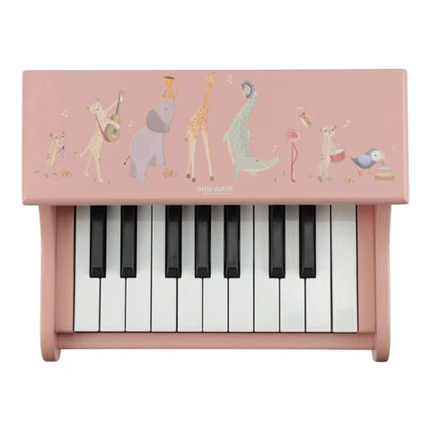 Pianoforte in legno - Safari Friends - Little Dutch