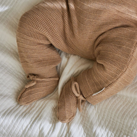 Babbucce lavorate a maglia - Little Dutch
