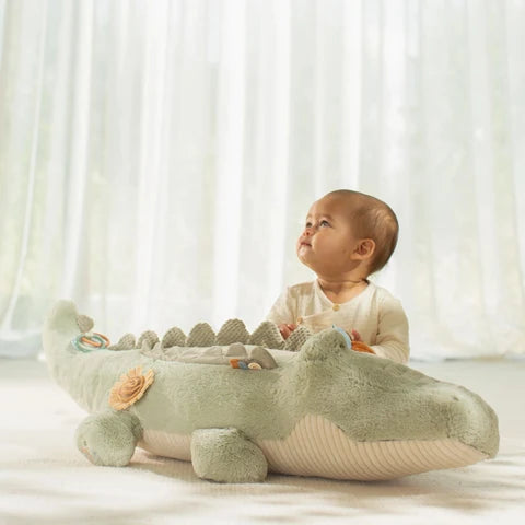 Peluche Attività Coccodrillo XL - Little Dutch