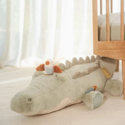Peluche Attività Coccodrillo XL - Little Dutch