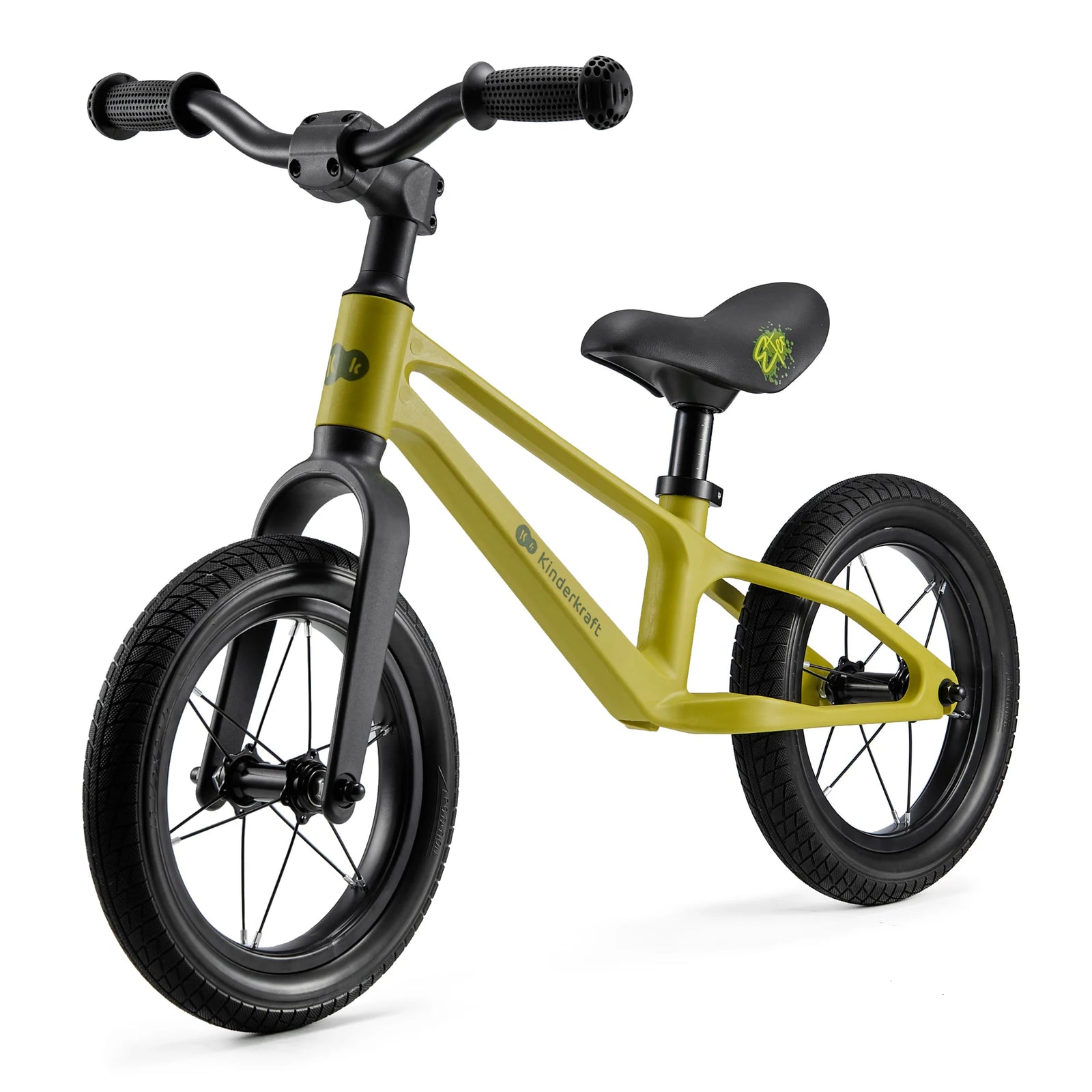 Bicicletta Senza Pedali Ultraleggera ETER Lime - Kinderkraft