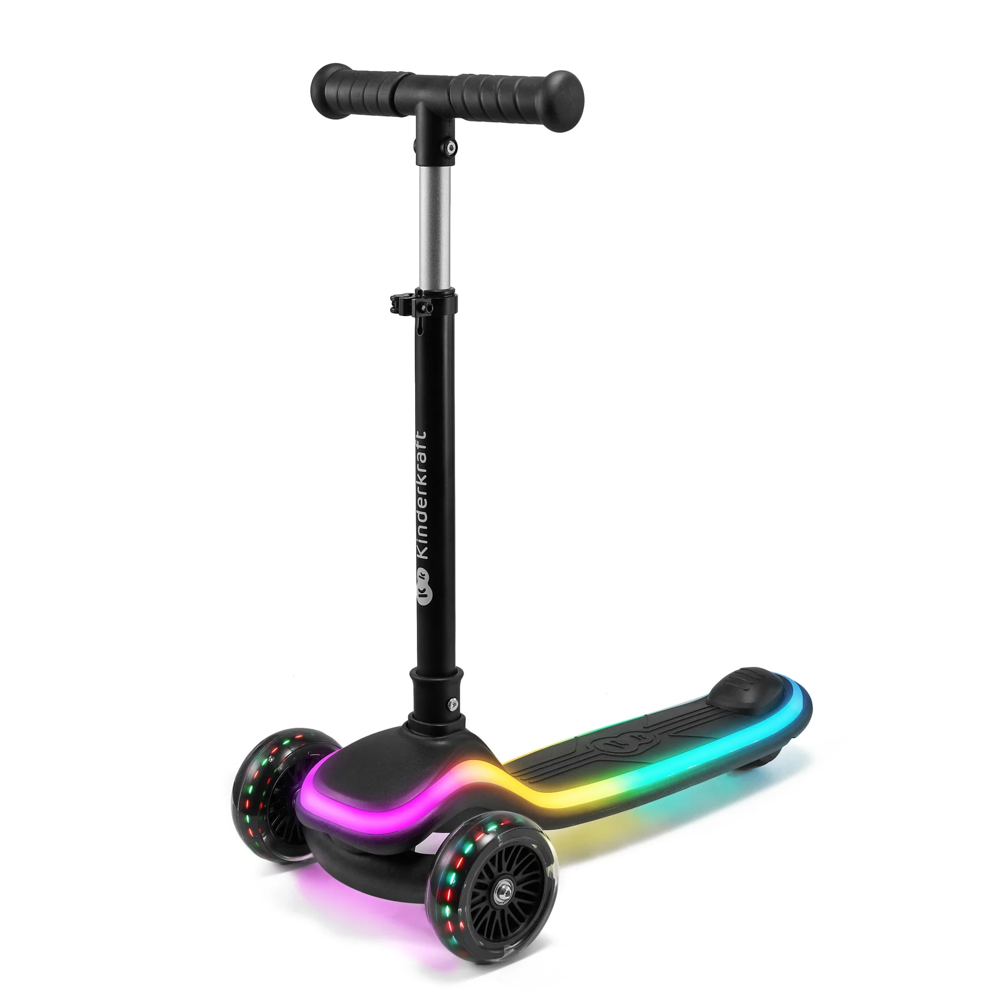 Monopattino a tre ruote con LED RAKET - Kinderkraft